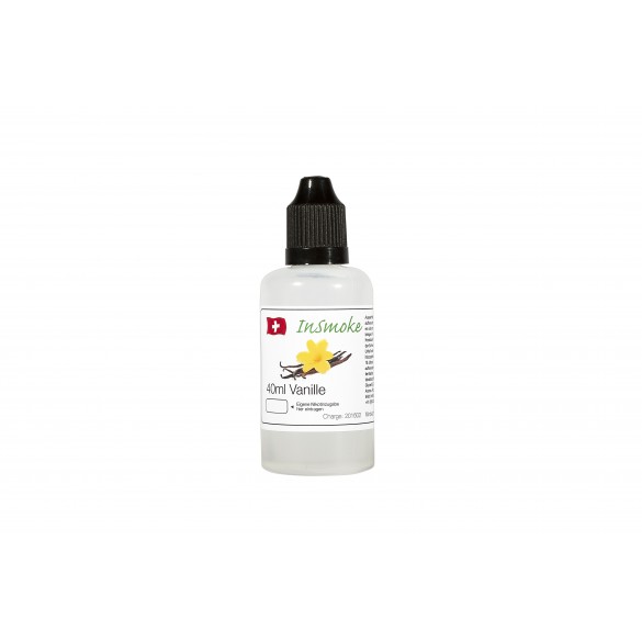 InSmoke 40 ml Vanille 0mg Swissmade  