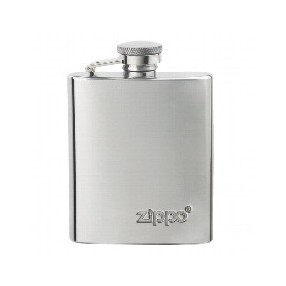 Flachmann Zippo chrom
