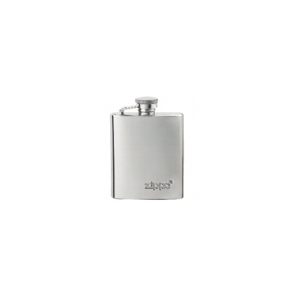 Flachmann Zippo chrom