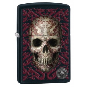 Zippo Anne Stokes Skull Feuerzeug 
