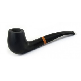 Vauen Olaf 1872 Pfeife - Glatt Matt Schwarz - 9mm