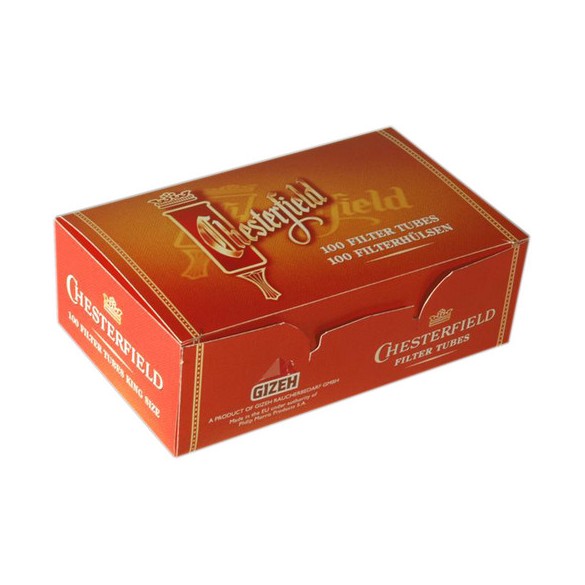 Chesterfield Zigarettenhülsen 