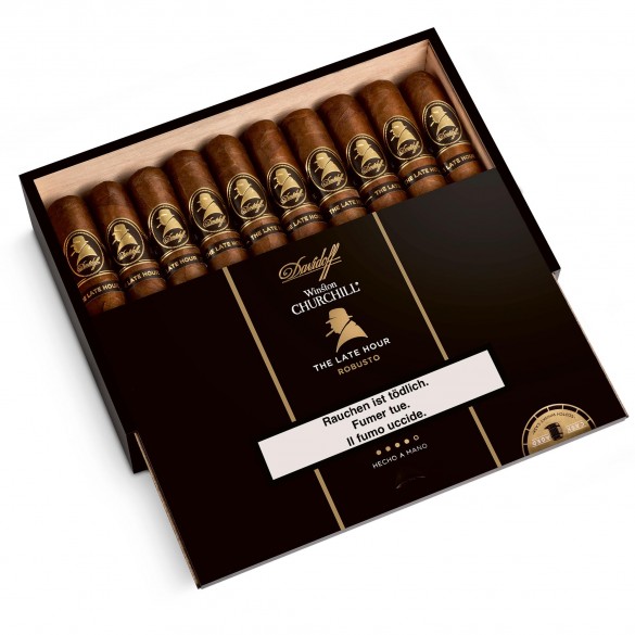 Davidoff Winston Churchill Late Hour Robusto 4er Etui