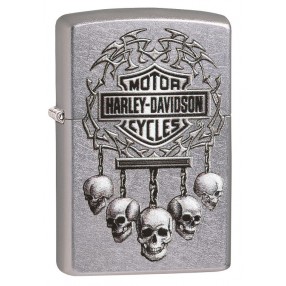 Zippo Harley Davidson Skull Feuerzeug
