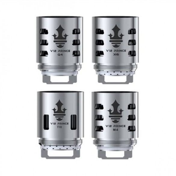 3 x SMOK TFV12 Prince-X6 Verdampferkopf 0.15 Ohm 