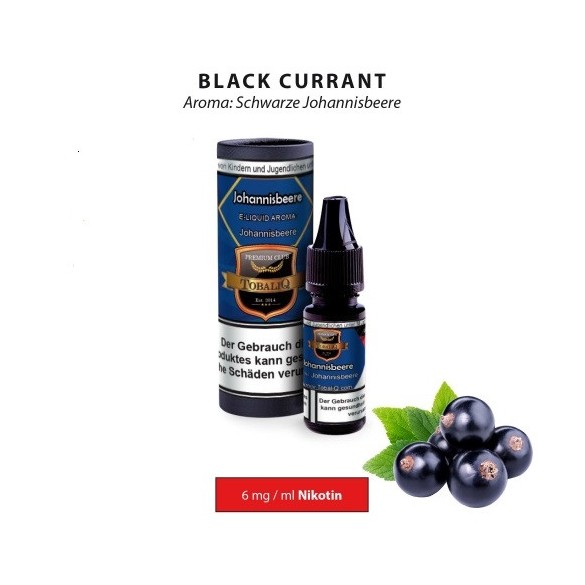 TobaliQ E-Liquid Johannisbeere 6mg 