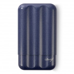 Davidoff Zigarren Etui XL 2 Carbon blau