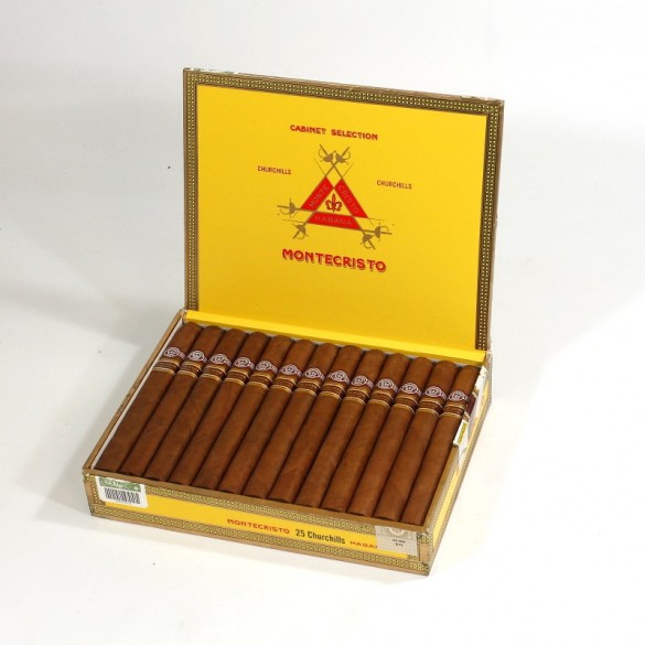 Montecristo Churchills Anejados 25er Kistli Zigarren