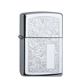 Zippo Neon Orange Zentangle Spider Feuerzeug