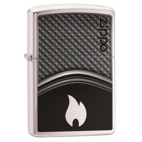 Zippo Neon Orange Zentangle Spider Feuerzeug