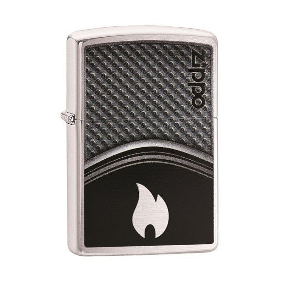 Zippo Neon Orange Zentangle Spider Feuerzeug