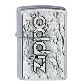 Zippo Neon Orange Zentangle Spider Feuerzeug