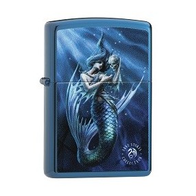 Zippo Neon Orange Zentangle Spider Feuerzeug