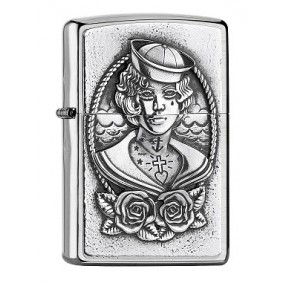 Zippo Neon Orange Zentangle Spider Feuerzeug