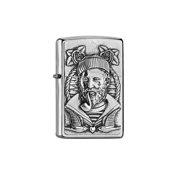 Zippo Neon Orange Zentangle Spider Feuerzeug