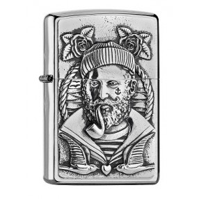 Zippo Neon Orange Zentangle Spider Feuerzeug