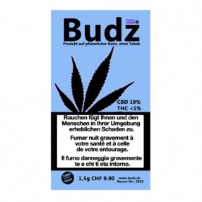 Budz CBD-Hanf Blüten Tabakersatz
