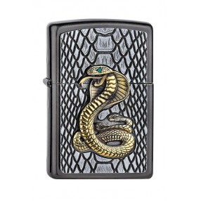 Zippo Neon Orange Zentangle Spider Feuerzeug