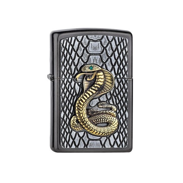 Zippo Neon Orange Zentangle Spider Feuerzeug