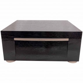 Xikar Humidor High Qualität Schwarz mit LED-Leiste