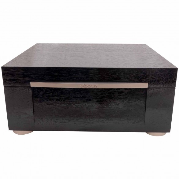 Xikar Humidor High Qualität Schwarz mit LED-Leiste