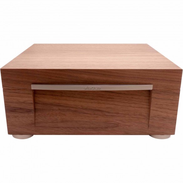 Xikar Humidor High Qualität Schwarz mit LED-Leiste