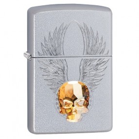 Zippo Woodchuck Brushed Brass Feuerzeug