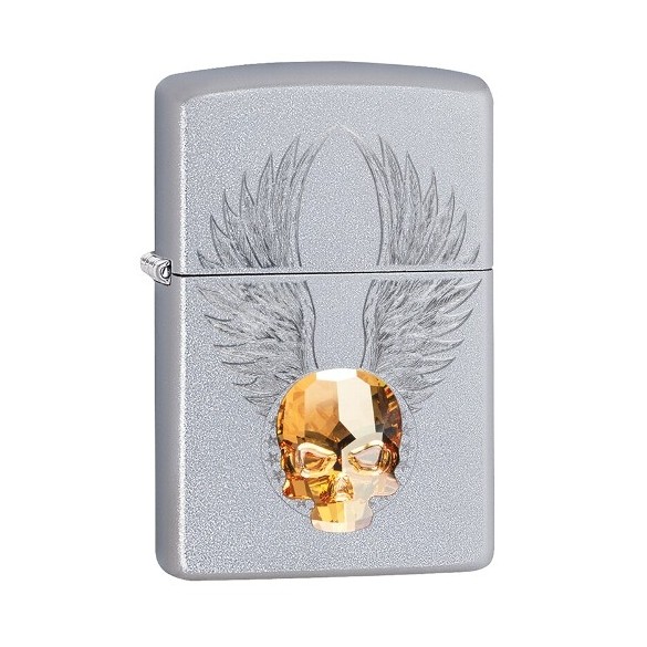 Zippo Woodchuck Brushed Brass Feuerzeug