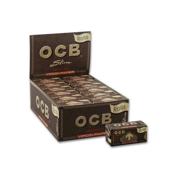 OCB Unbleached Rolls Virgin 24 Rollen
